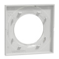 Plaque grise Schneider Odace Styl 1 poste
