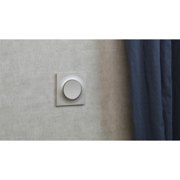 Plaque grise Schneider Odace Styl 1 poste