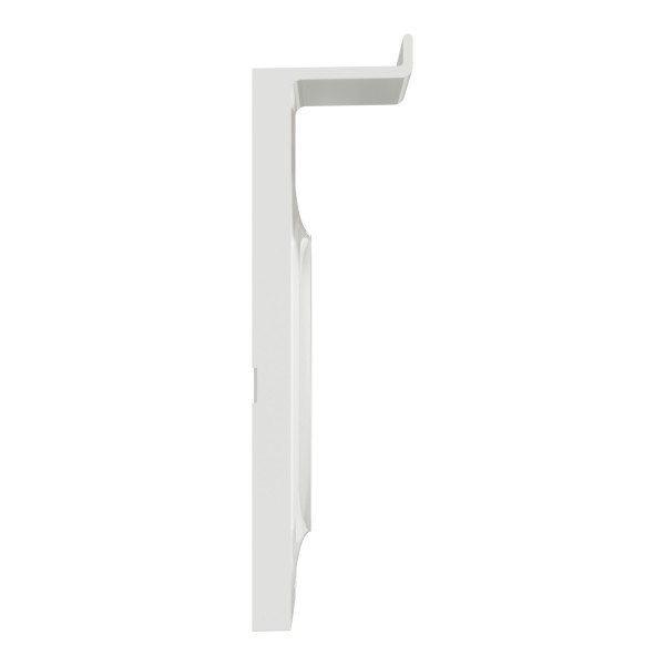 Plaque blanche avec support téléphone Schneider Odace Styl Pratic 1 poste