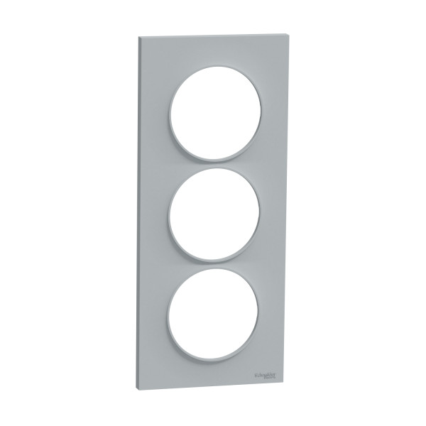 Odace Styl Plaque Sable 3 Postes Horizontaux Ou Verticaux Entraxe 57mm