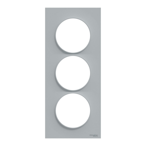 Odace Styl Plaque Sable 3 Postes Horizontaux Ou Verticaux Entraxe 57mm