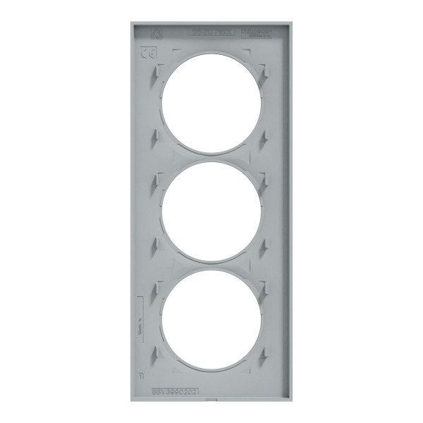 Odace Styl Plaque Sable 3 Postes Horizontaux Ou Verticaux Entraxe 57mm