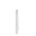 Plaque blanche avec porte etiquette Schneider Odace Styl Pratic 1 poste