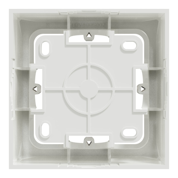 Cadre saillie blanc Schneider Odace Styl 1 poste