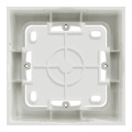 Cadre saillie blanc Schneider Odace Styl 1 poste