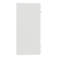 Cadre saillie blanc Schneider Odace Styl 2 postes entraxe 71mm