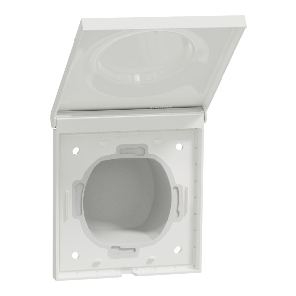 Plaque Blanche Odace Schneider Electric- Monoposte -  IP44