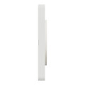 Plaque Odace Touch Schneider Bronze Brossé avec Liseré blanc – 1 Poste