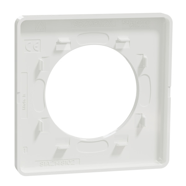 Plaque bois nordique Schneider Odace 1 poste