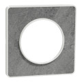 Plaque pierre galet Schneider Odace Touch 1 poste