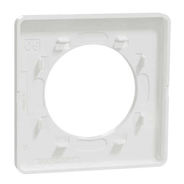 Plaque pierre galet Schneider Odace Touch 1 poste