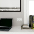 Plaque translucide blanc Schneider Odace Touch 2 postes entraxe 71mm