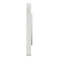 Plaque pierre galet Schneider Odace Touch 4 postes entraxe 71mm