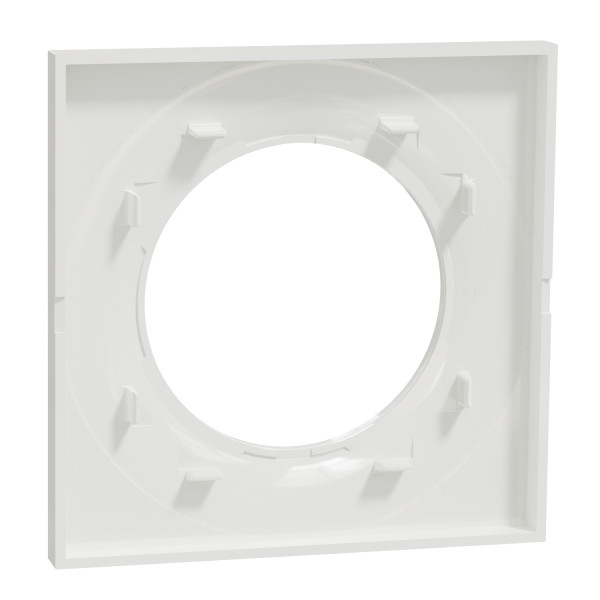 Plaques blanches Schneider Odace Styl 1 poste lot de 100