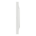 Schneider Odace Styl, lot de 100 plaques Blanc 1 poste