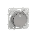 Interrupteur à carte aluminium Schneider Odace 10A LED de localisation fixation par vis