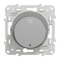 Interrupteur à carte aluminium Schneider Odace 10A LED de localisation fixation par vis
