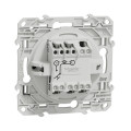 Schneider Odace - interrupteur à carte - Alu - 10A - LED localisation - fixation par vis