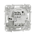 Interrupteur à carte aluminium Schneider Odace 10A LED de localisation fixation par vis