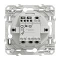 Schneider Odace - interrupteur à carte - Alu - 10A - LED localisation - fixation par vis
