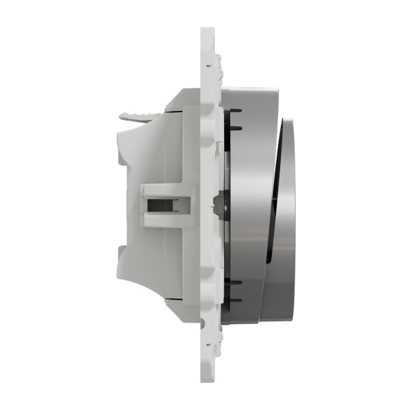 Interrupteur à carte aluminium Schneider Odace 10A LED de localisation fixation par vis