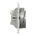 Interrupteur à carte aluminium Schneider Odace 10A LED de localisation fixation par vis
