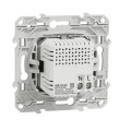 Prise USB double aluminium Schneider Odace type A+C 5Vcc 2,4A