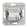 Prise USB double aluminium Schneider Odace type A+C 5Vcc 2,4A