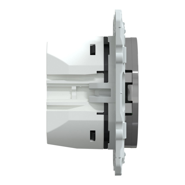 Prise chargeur USB aluminium Schneider Odace type C 65W forte puissance