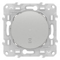 Interrupteur temporisé aluminium Schneider Odace 10A 5min à 8h