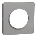 Plaque aluminium Schneider Odace Touch 1 poste