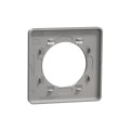 Plaque aluminium Schneider Odace Touch 1 poste