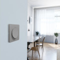 Plaque aluminium Schneider Odace Touch 1 poste