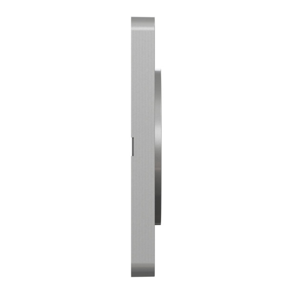 Plaque ardoise avec liseré aluminium Schneider Odace Touch 1 poste