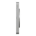 Plaque aluminium Schneider Odace Touch 2 postes entraxe 71mm