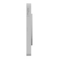 Plaque aluminium Schneider Odace Touch 4 postes entraxe 71mm