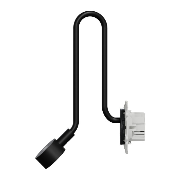 Liseuse avec prise USB anthracite Schneider Odace Type A 2,1A