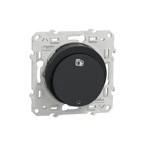 Schneider Odace interrupteur à Carte 10 A Anthracite