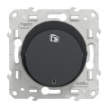 Schneider Odace interrupteur à Carte 10 A Anthracite