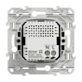 Prise USB double anthracite Schneider Odace type A+C 5Vcc 2,4A