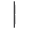 Plaque anthracite Schneider Odace Styl 2 postes verticaux entraxe 57mm 
