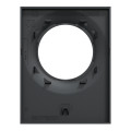 Plaque anthracite avec pince multi-usage Schneider Odace Styl Pratic 1 poste