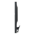 Plaque anthracite avec pince multi-usage Schneider Odace Styl Pratic 1 poste