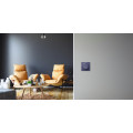 Odace, poussoir lumineux cobalt, 10 a, à vis, led bleu 0,15 ma localisation