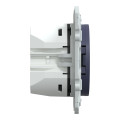 Prise chargeur USB cobalt Schneider Odace type C 65W forte puissance