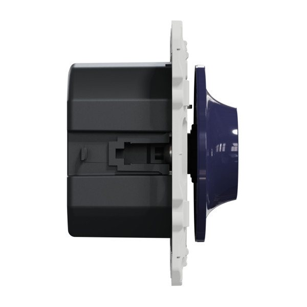 Odace - variateur de lumière universel en 2 ou 3 fils 3w 100w(led)  - cobalt