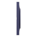 Odace styl, plaque cobalt 3 postes horiz./vert. entraxe 71mm