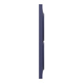 Odace styl, plaque cobalt 2 postes verticaux entraxe 57mm