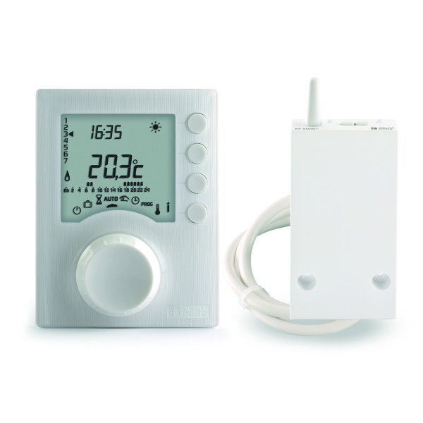 Tybox 1137  Thermostat programmable sans fil pour chauffage eau chaude radio à piles