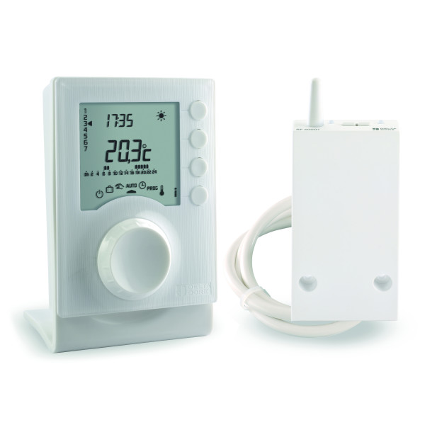 Tybox 1137  Thermostat programmable sans fil pour chauffage eau chaude radio à piles